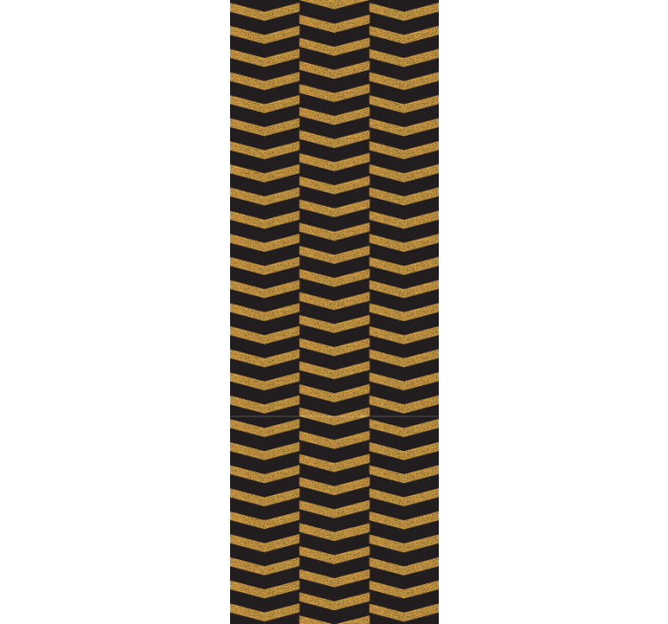 Papel mural geométrico diseño de rayas chevron - TenVinilo