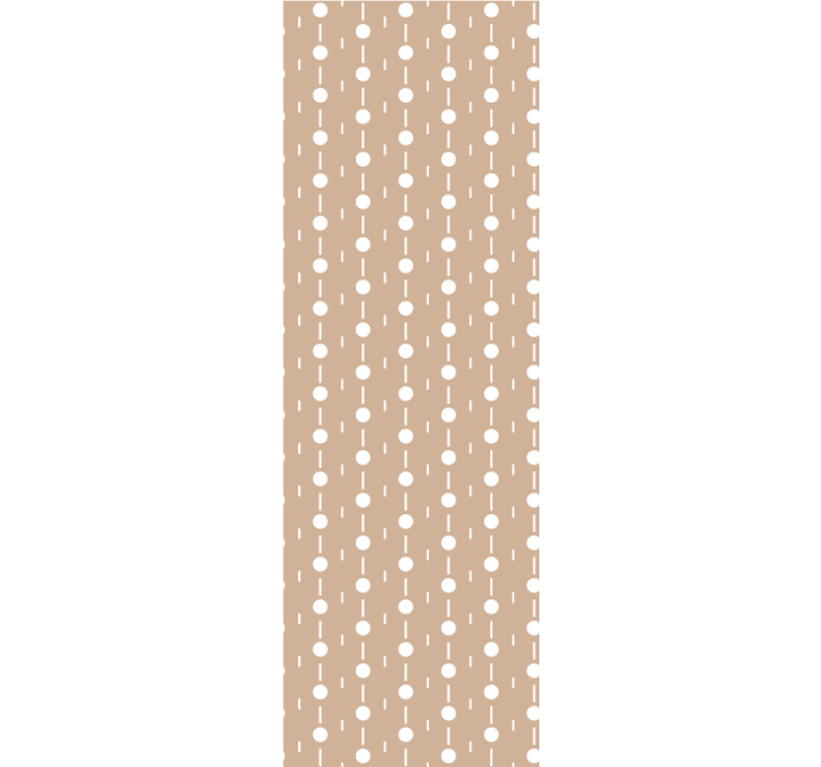 Papel mural topos puntos blancos circulares - TenVinilo