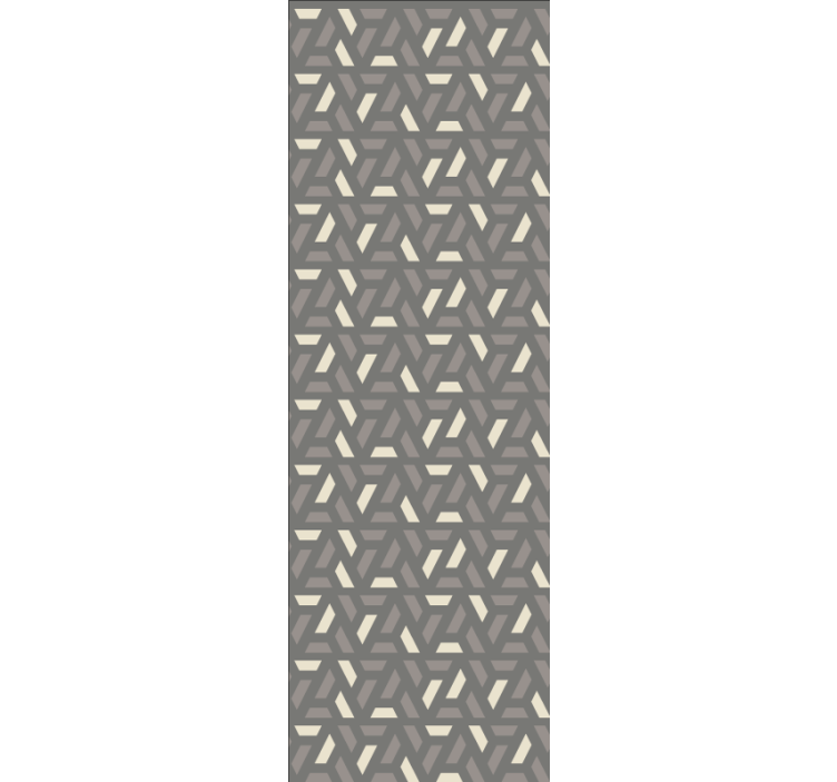 Papel mural geométrico capa de formas abstractas - TenVinilo