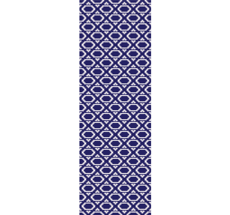 Papel mural comedor formas geométricas hexagonales - TenVinilo