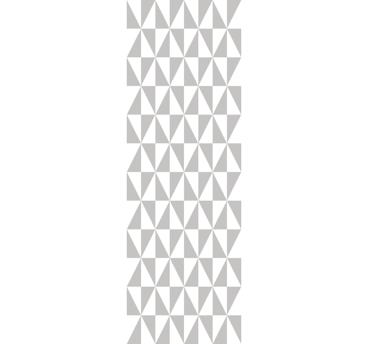 Papel mural geométrico elegante arreglo de triángulos - TenVinilo