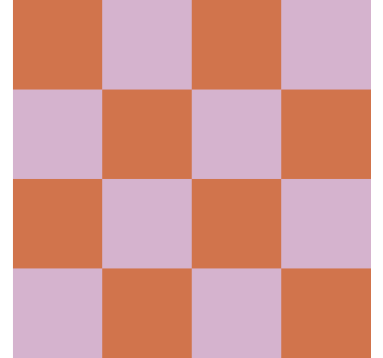 Papel mural azulejos motivo de tonos naranjas - TenVinilo