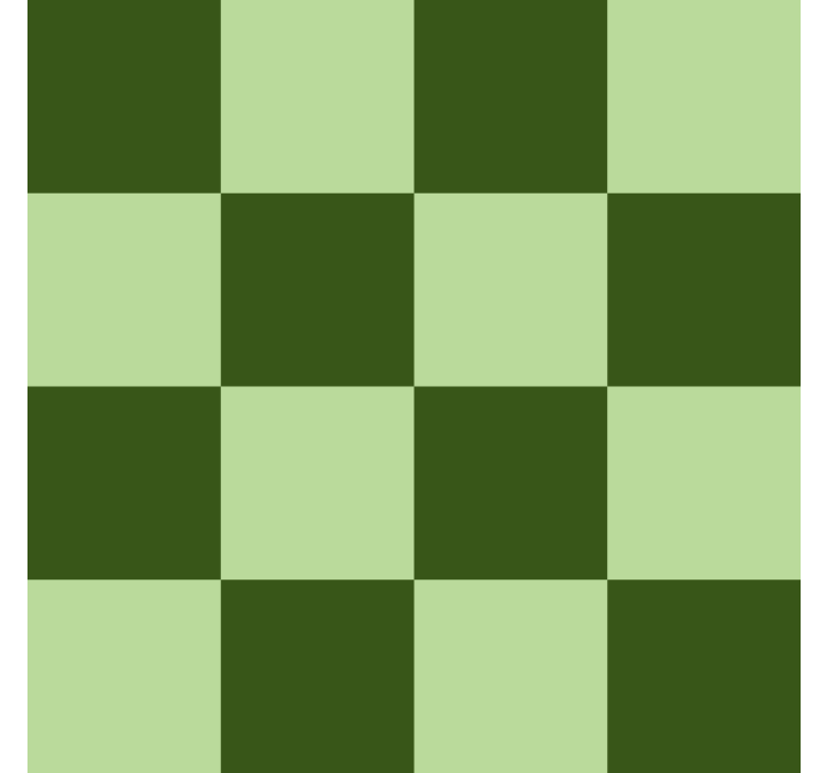 Papel mural azulejos motivo verde oscuro y claro - TenVinilo