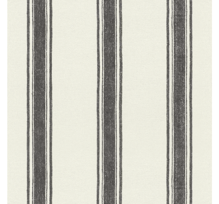 Papel mural geométrico rectángulos negros - TenVinilo