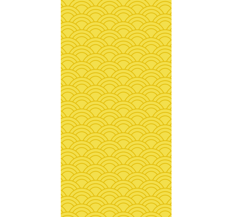 Papel mural ornamental patrón pantone iluminante - TenVinilo