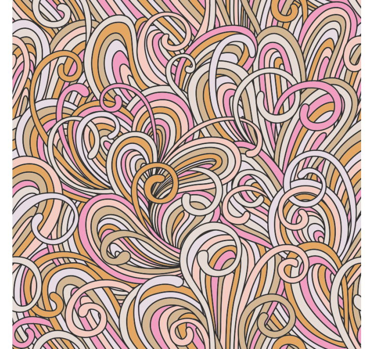 Papel mural dormitorio kallax abstracto - TenVinilo