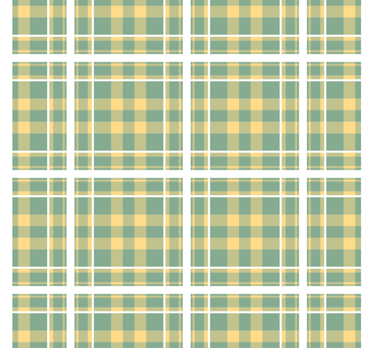 Papel mural dormitorio estampado a cuadros - TenVinilo