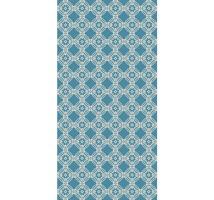 Papel mural dormitorio diseño geométrico complejo - TenVinilo