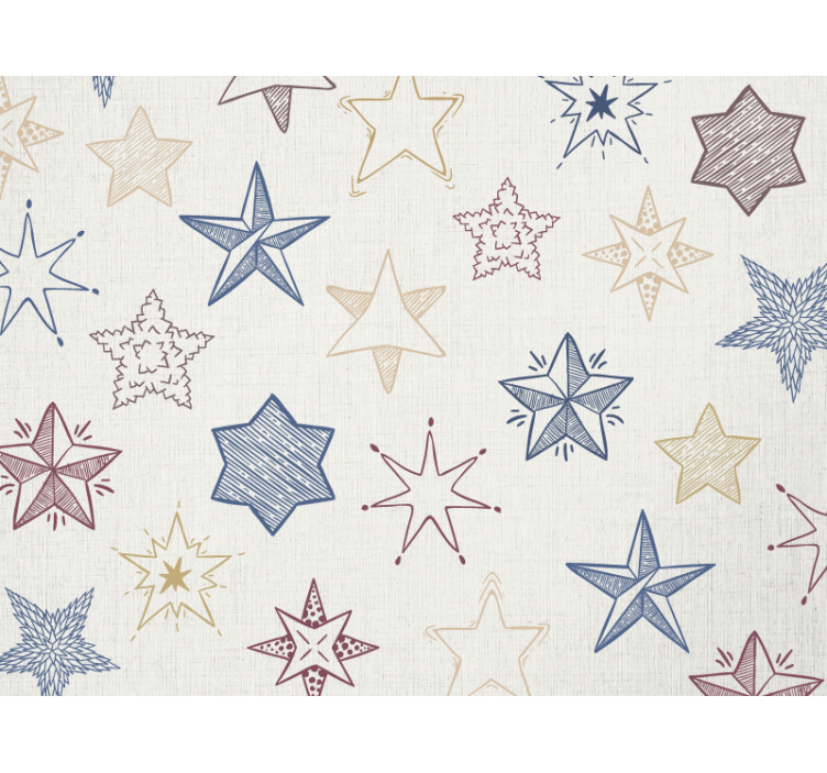 Papel mural navideño navidad natural - TenVinilo