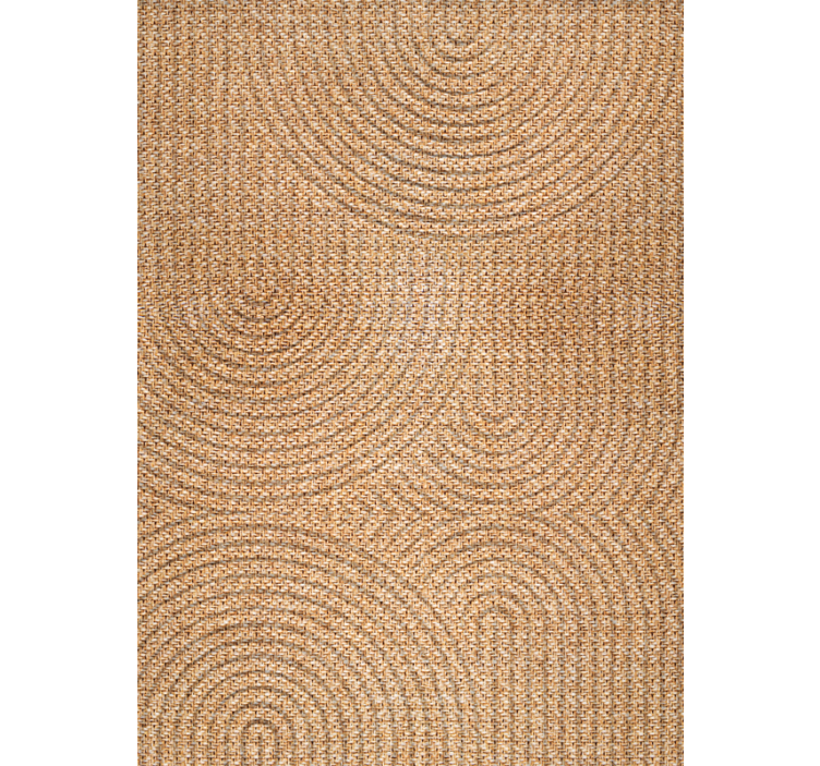 Papel mural oficinas arcos con efecto tejido - TenVinilo