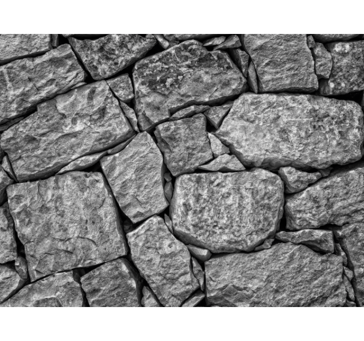 Papel mural piedra textura de piedra irregular - TenVinilo