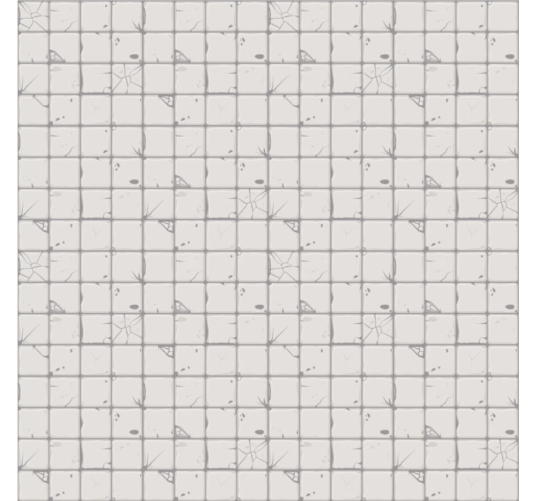 Papel mural azulejos gris claro envejecido - TenVinilo