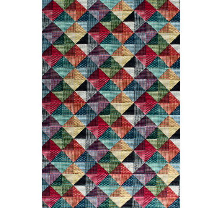 Papel mural geométrico de formas geométricas - TenVinilo