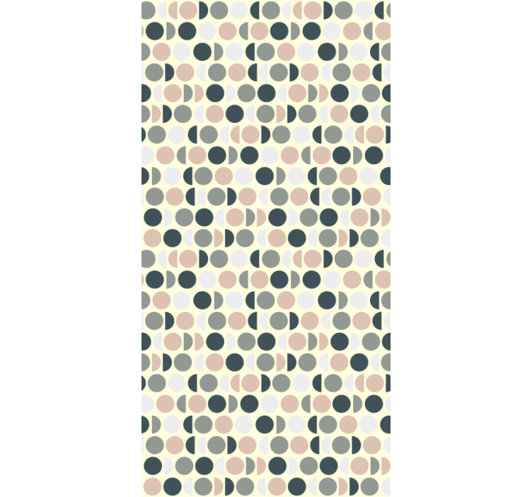 Papel mural cocina círculos elegantes - TenVinilo