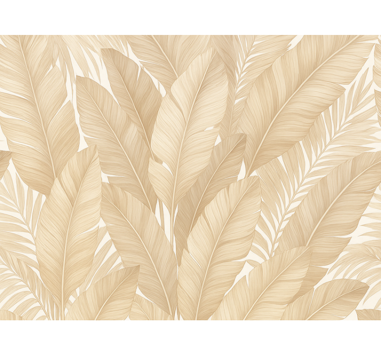 Papel mural dormitorio matrimonio botánico suave - TenVinilo