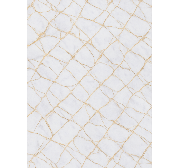 Papel mural dormitorio matrimonio mármol roto en oro - TenVinilo