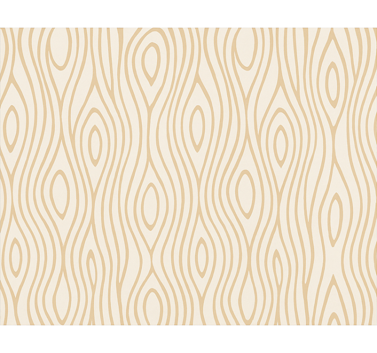 Papel mural living comedor efecto madera clara - TenVinilo