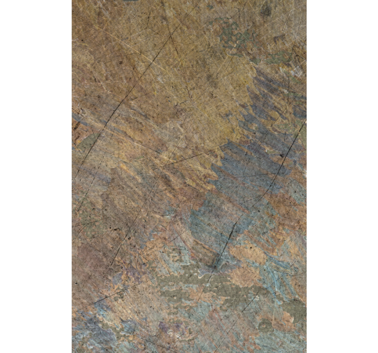 Papel mural dormitorio matrimonio efecto concreto industrial - TenVinilo