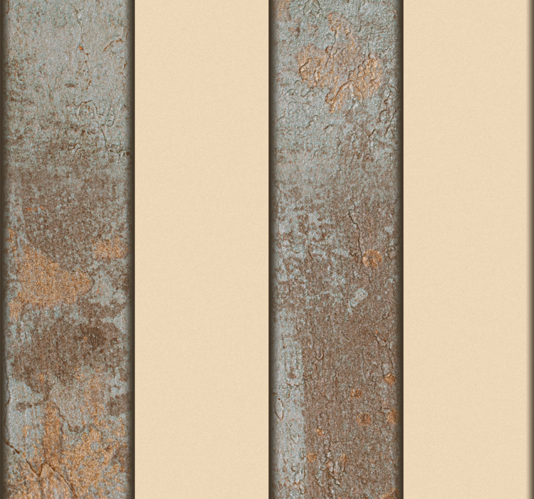 Papel pintado rayas verticales efecto hormigón - TenVinilo