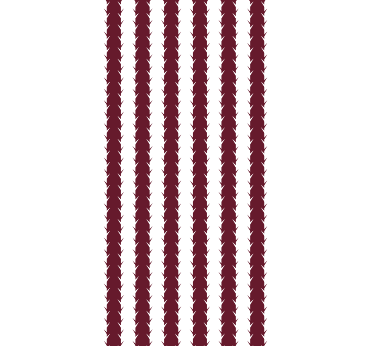 Papel mural living comedor patrón de hoja geométrica - TenVinilo