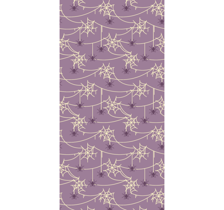 Papel mural Halloween motivo de telaraña - TenVinilo