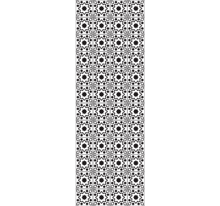 Papel mural azulejos conjunto de azulejos geométricos - TenVinilo