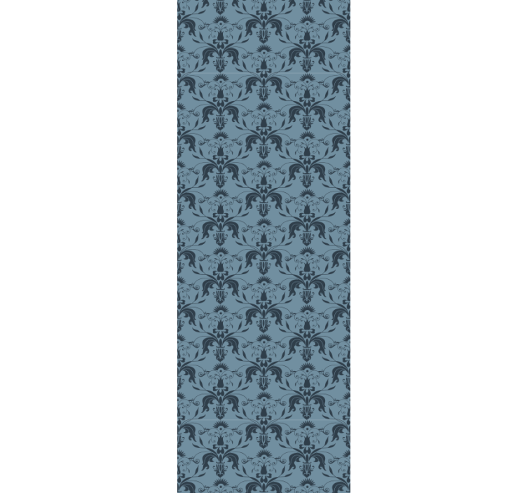 Papel mural ornamental follaje adornado - TenVinilo