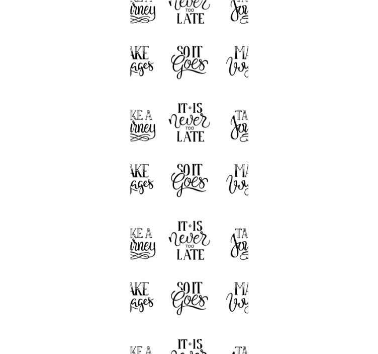 Papel mural letras citas motivacionales - TenVinilo