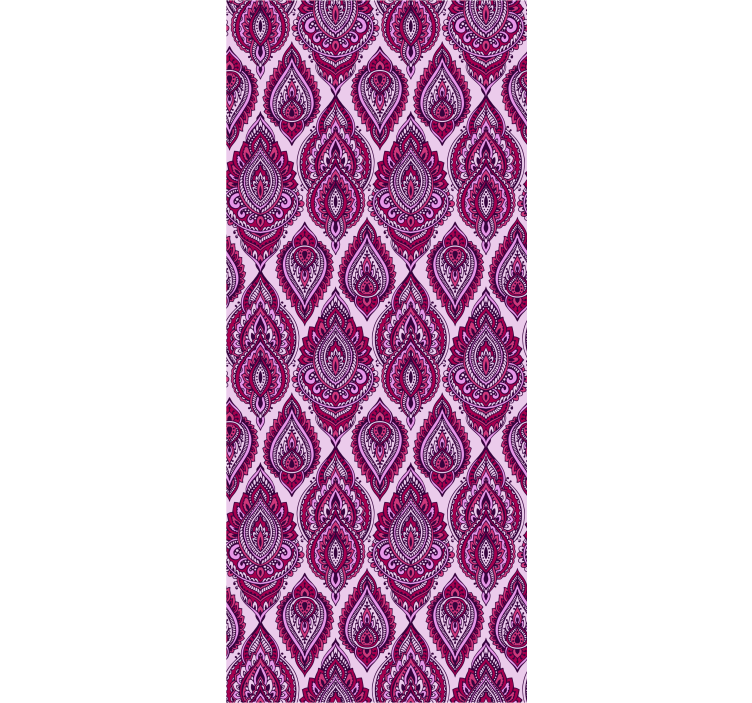 Papel mural ornamental paisley adornado - TenVinilo