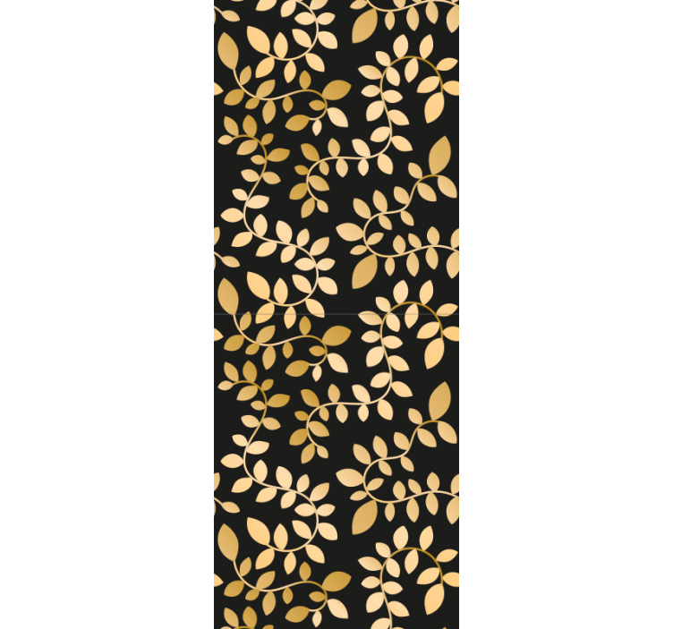 Papel mural hojas elegancia frondosa - TenVinilo