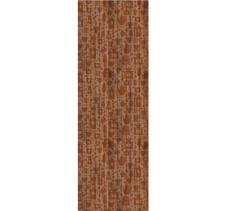 Papel mural cocina motivos de cafeteria - TenVinilo