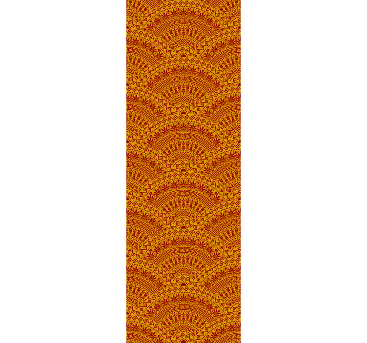 Papel mural geométrico patrones de arco geométrico - TenVinilo