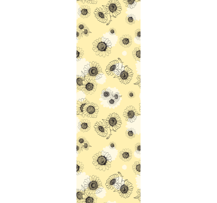 Papel pintado flores patrones florales - TenVinilo