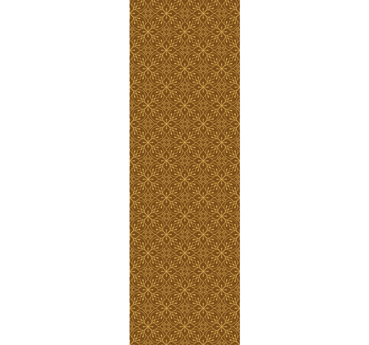 Papel mural azulejos flores geométricas - TenVinilo