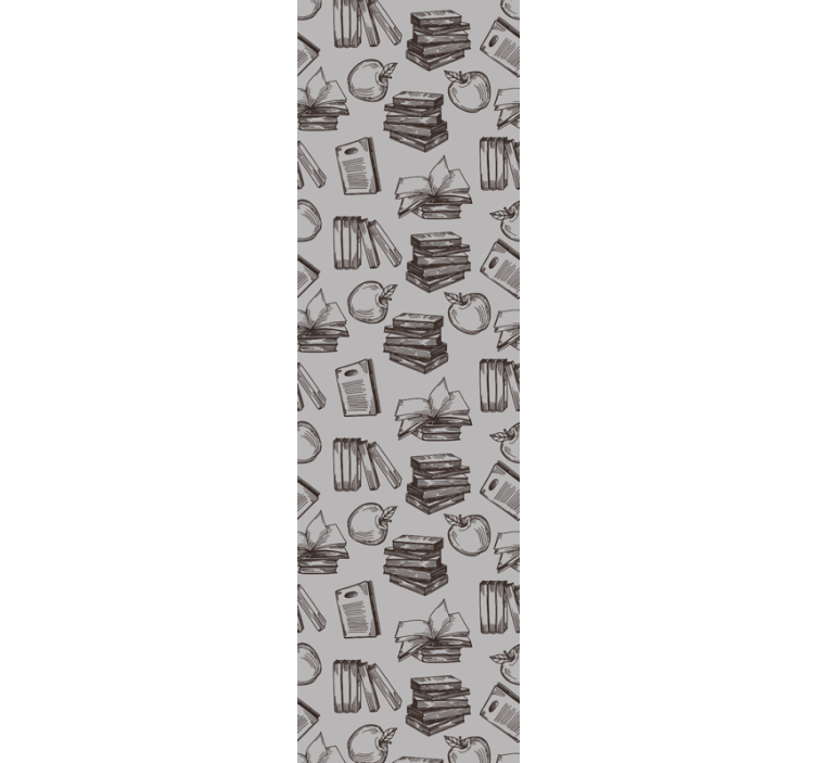 Papel mural letras bosquejo literario - TenVinilo