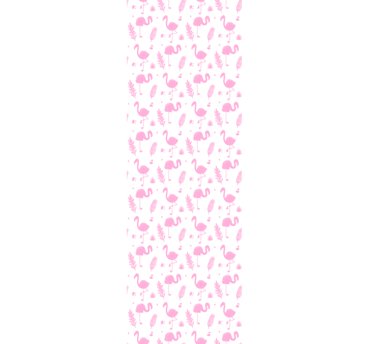 Papel mural animal motivos flamencos - TenVinilo