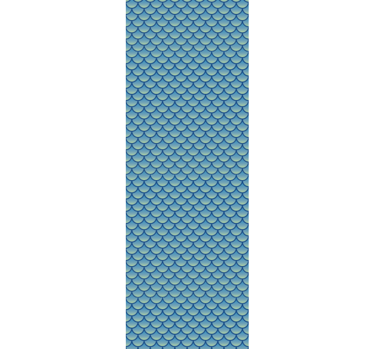 Papel pintado infantil Escamas de sirena marroquí - TenVinilo
