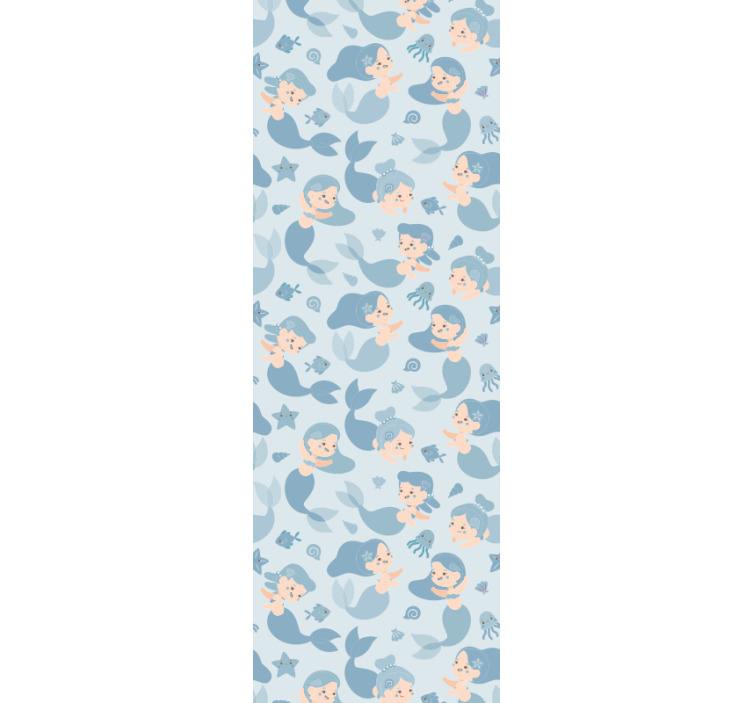 Papel mural infantil fantasía submarina - TenVinilo