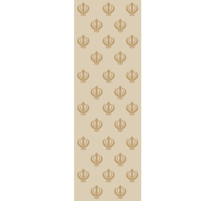 Papel mural ornamental elegante diseño ornamental - TenVinilo