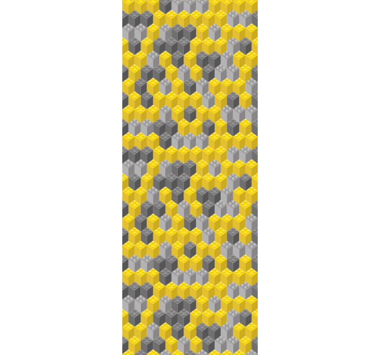 Papel mural geométrico panal geométrico - TenVinilo