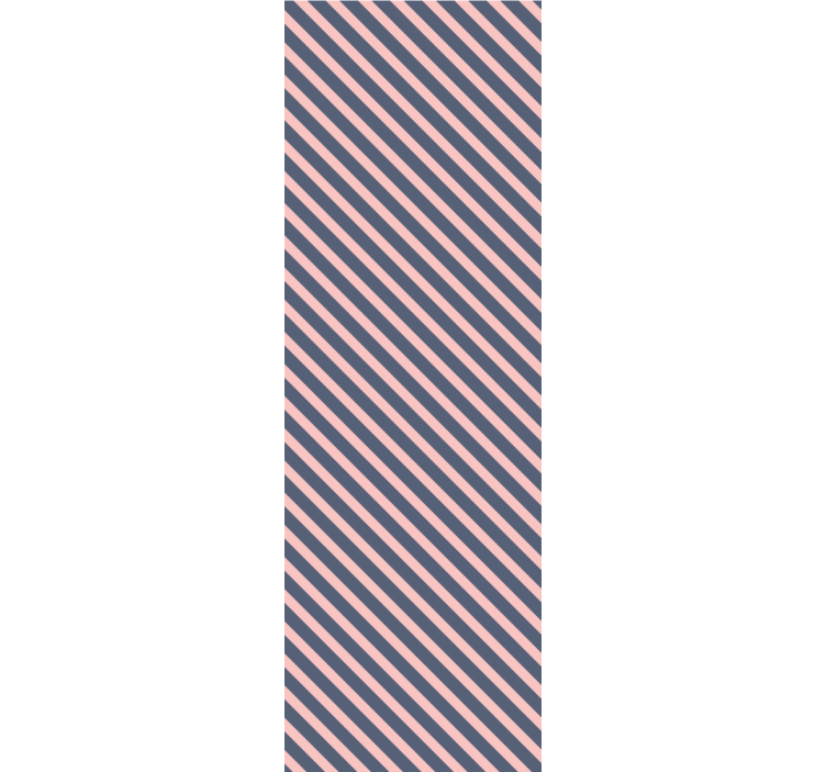 Papel mural rayas horizontales armonía de rayas diagonales - TenVinilo