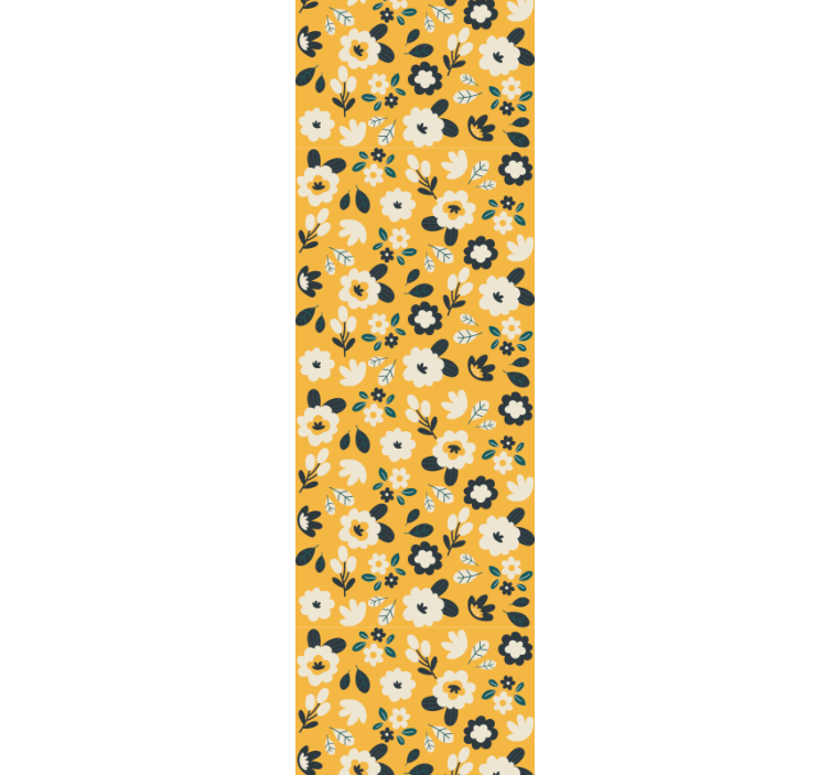 Papel pintado flores característica floral del dormitorio - TenVinilo