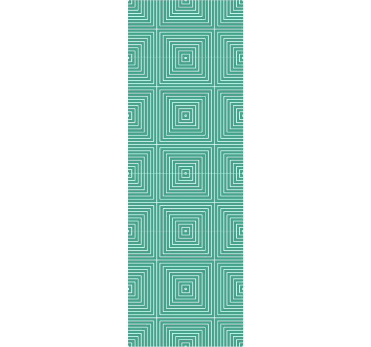 Papel mural geométrico patrón de espiral cuadrado - TenVinilo