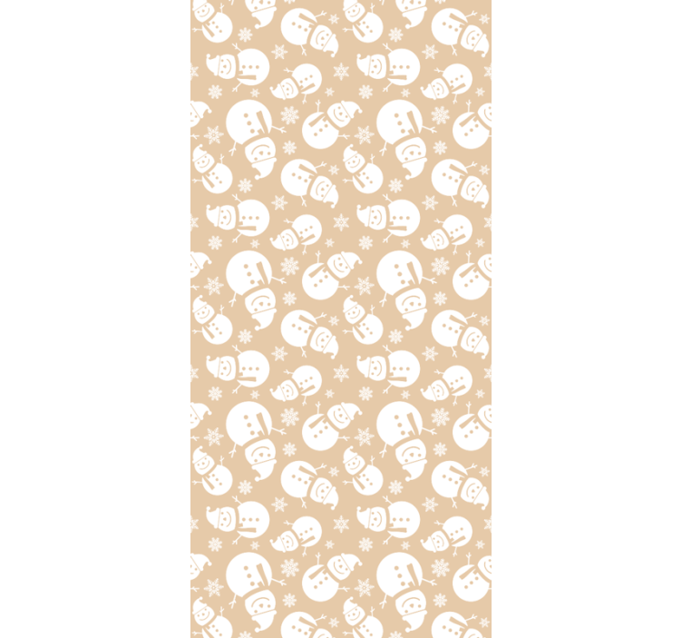 Papel mural naturaleza patrón nevado - TenVinilo