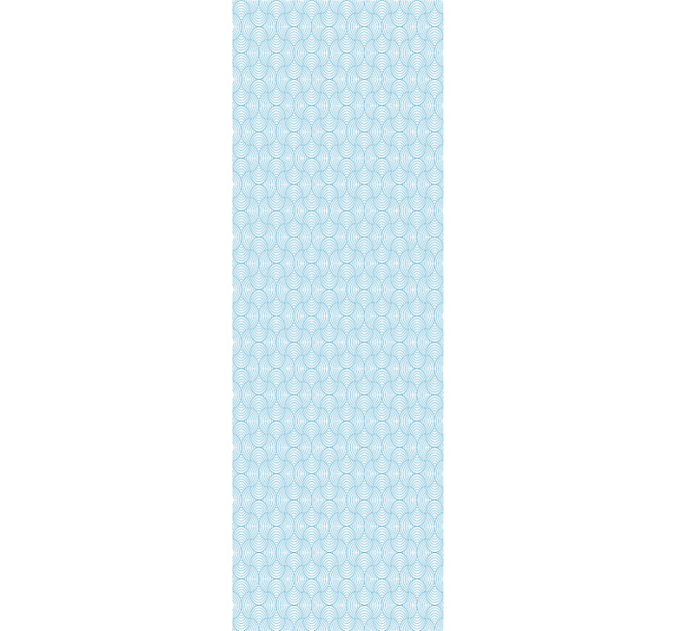 Papel mural geométrico patrón de ondas - TenVinilo