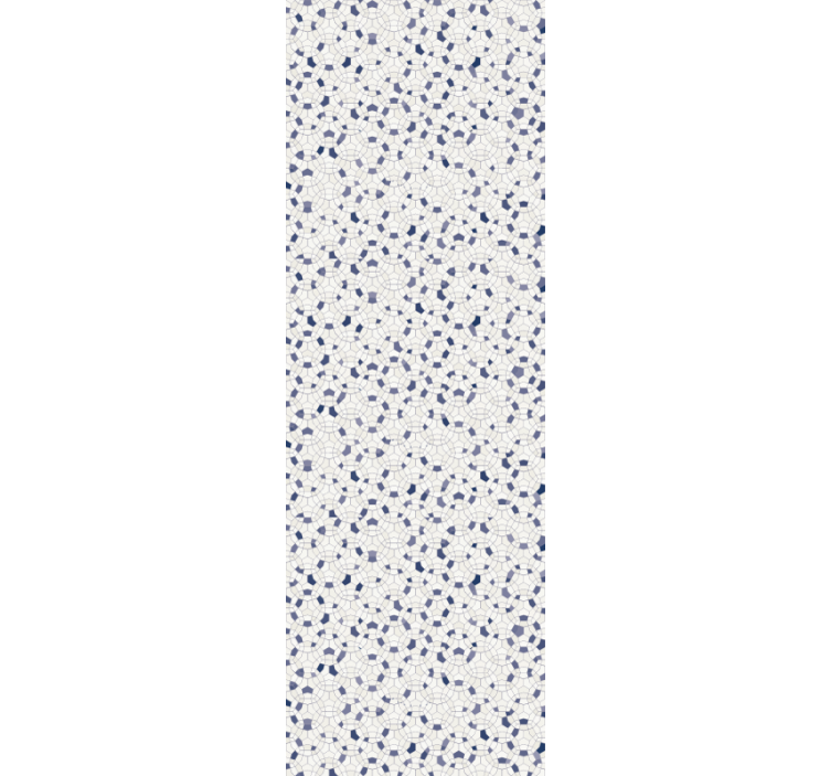 Papel mural geométrico teselado de mosaico - TenVinilo