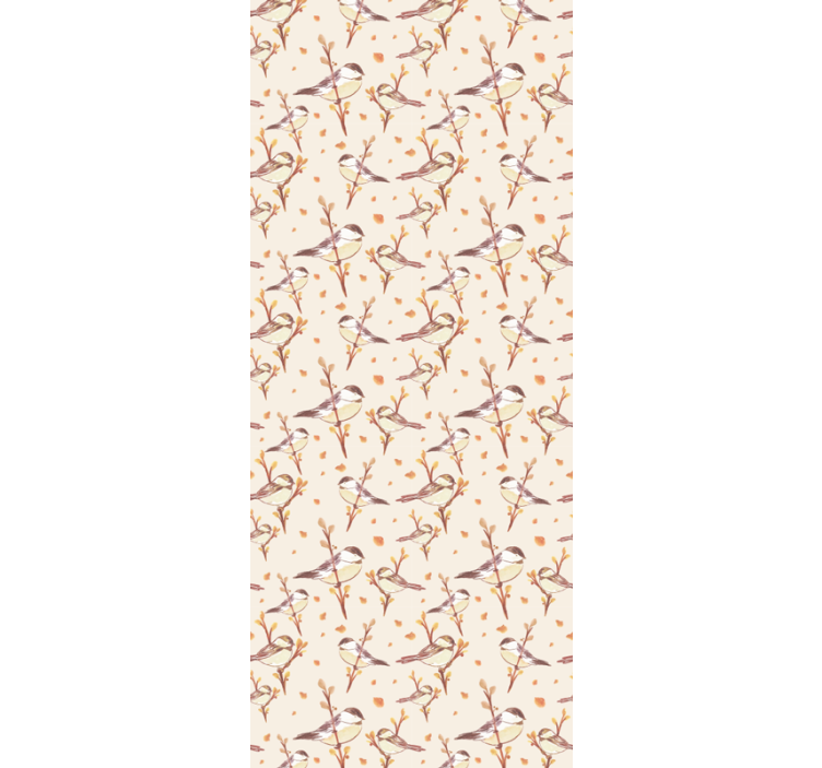 Papel pintado flores motivo de gracia floral - TenVinilo