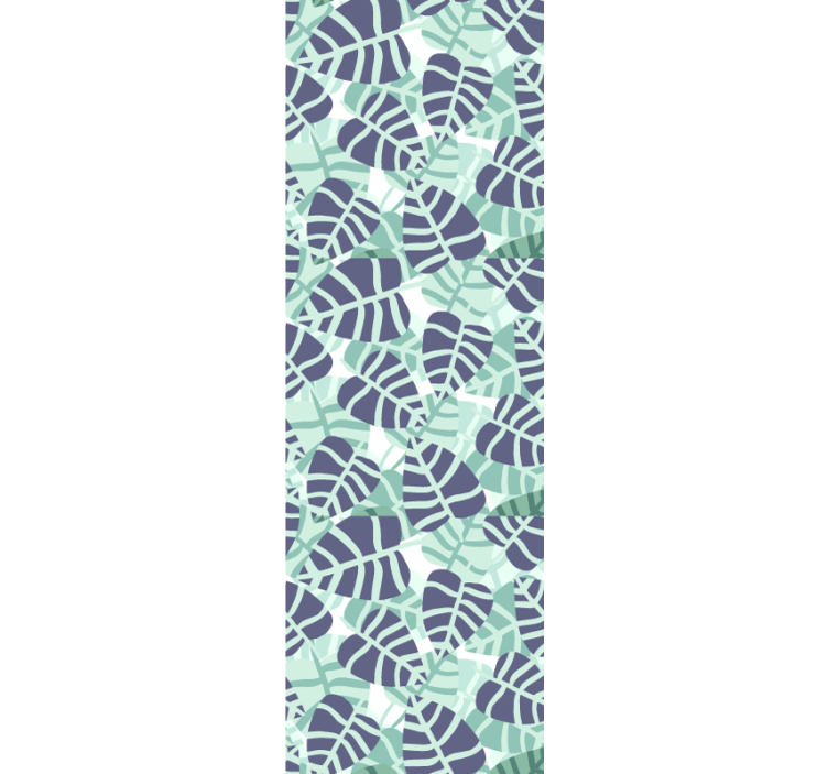 Papel mural hojas mosaico de monstera - TenVinilo