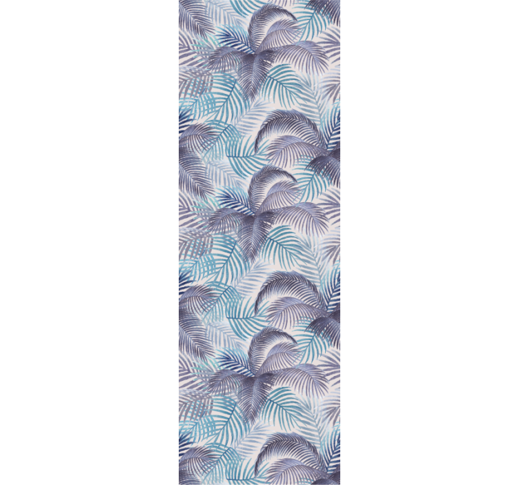 Papel pintado naturaleza Patrón de hojas tropicales - TenVinilo