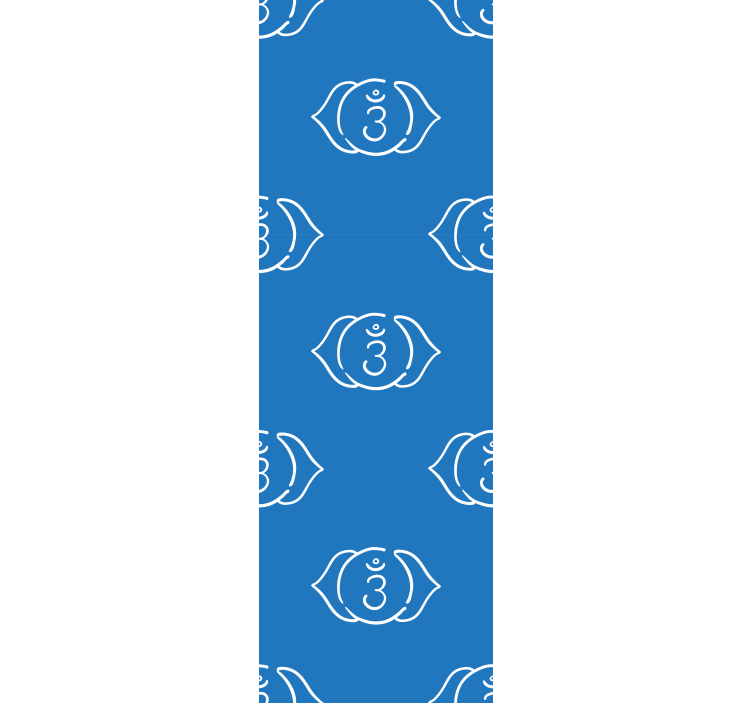 Papel mural peces motivo de patrón de peces - TenVinilo